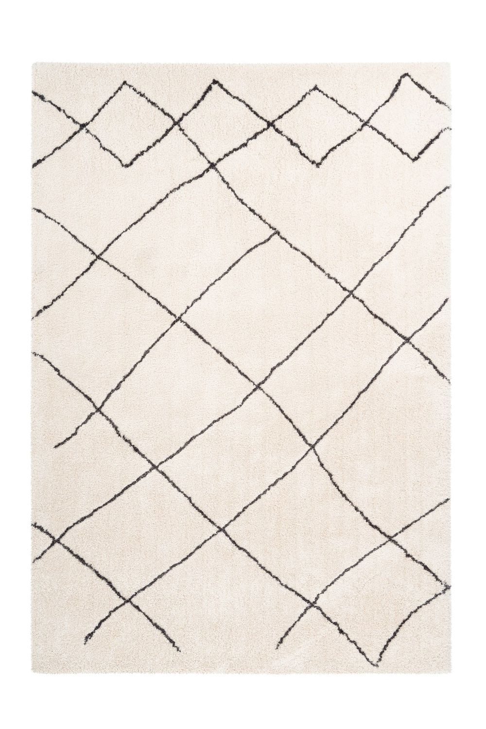 Teppich Boss Hochflor-Teppich Hochflor Teppich Oliver 525 - Elfenbein, rechteckig, Höhe: 27 mm