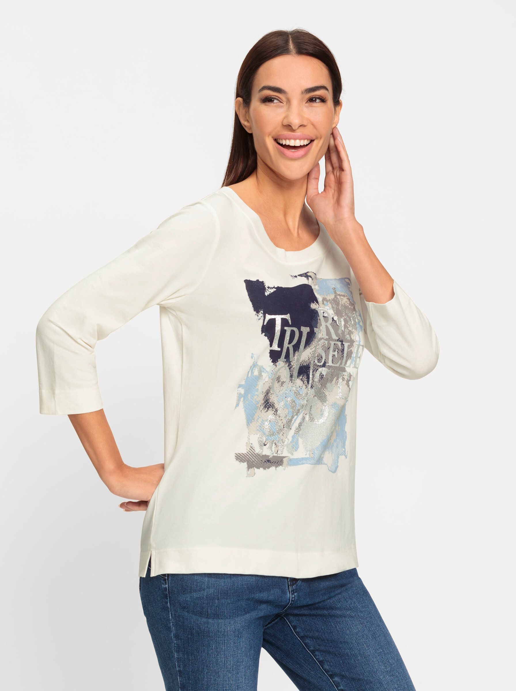 heine T-Shirt 3/4-Arm-Shirt . günstig online kaufen