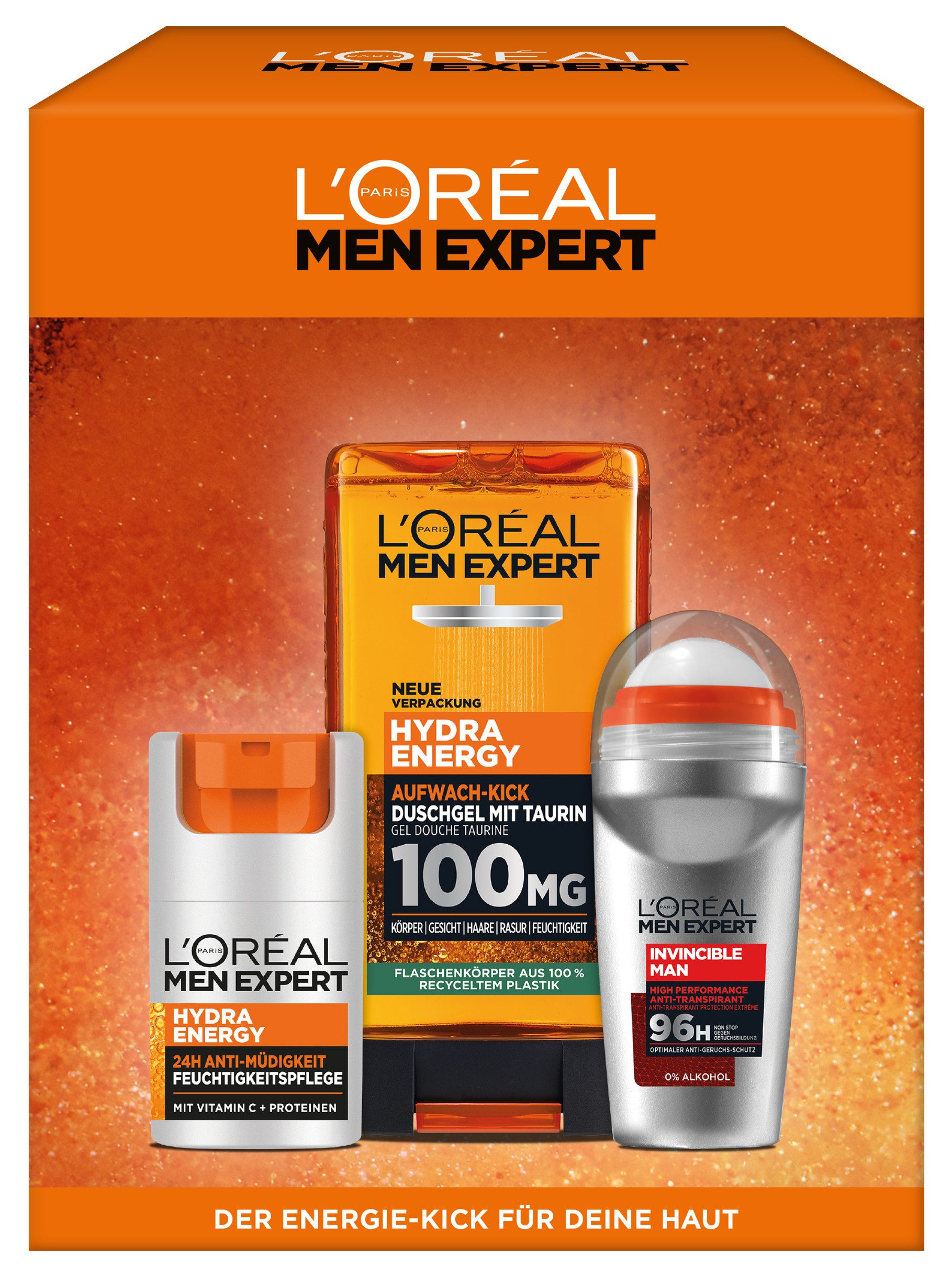 L'ORÉAL PARIS MEN EXPERT Pflege-Set HYDRA ENERGY BOX HAUTPFLEGE SET