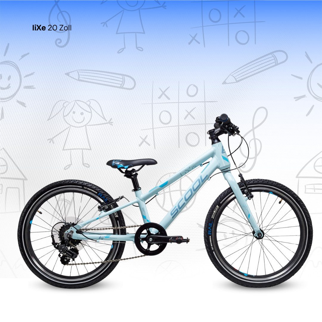 S’COOL Kinderfahrrad liXe, 7 Gang, 20 Zoll