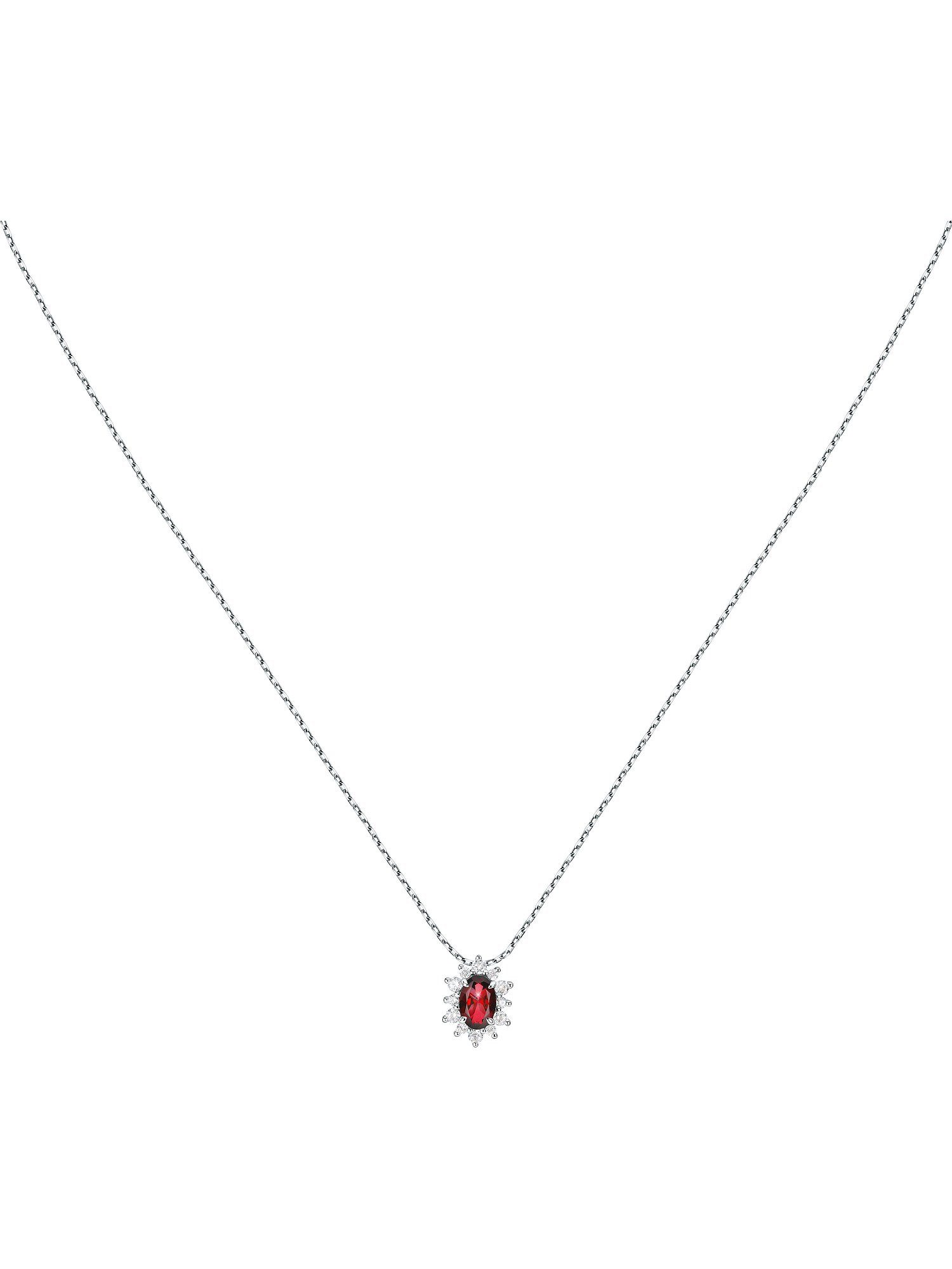 Live Diamond Goldkette Live Diamond Damen-Kette 1 Rubin