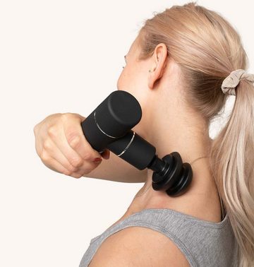 Swedish Posture Massagepistole MASSAGE GUN MINI - wohltuende & effektive Massage, mit passendem Wechselkopf für jede Körperpartie