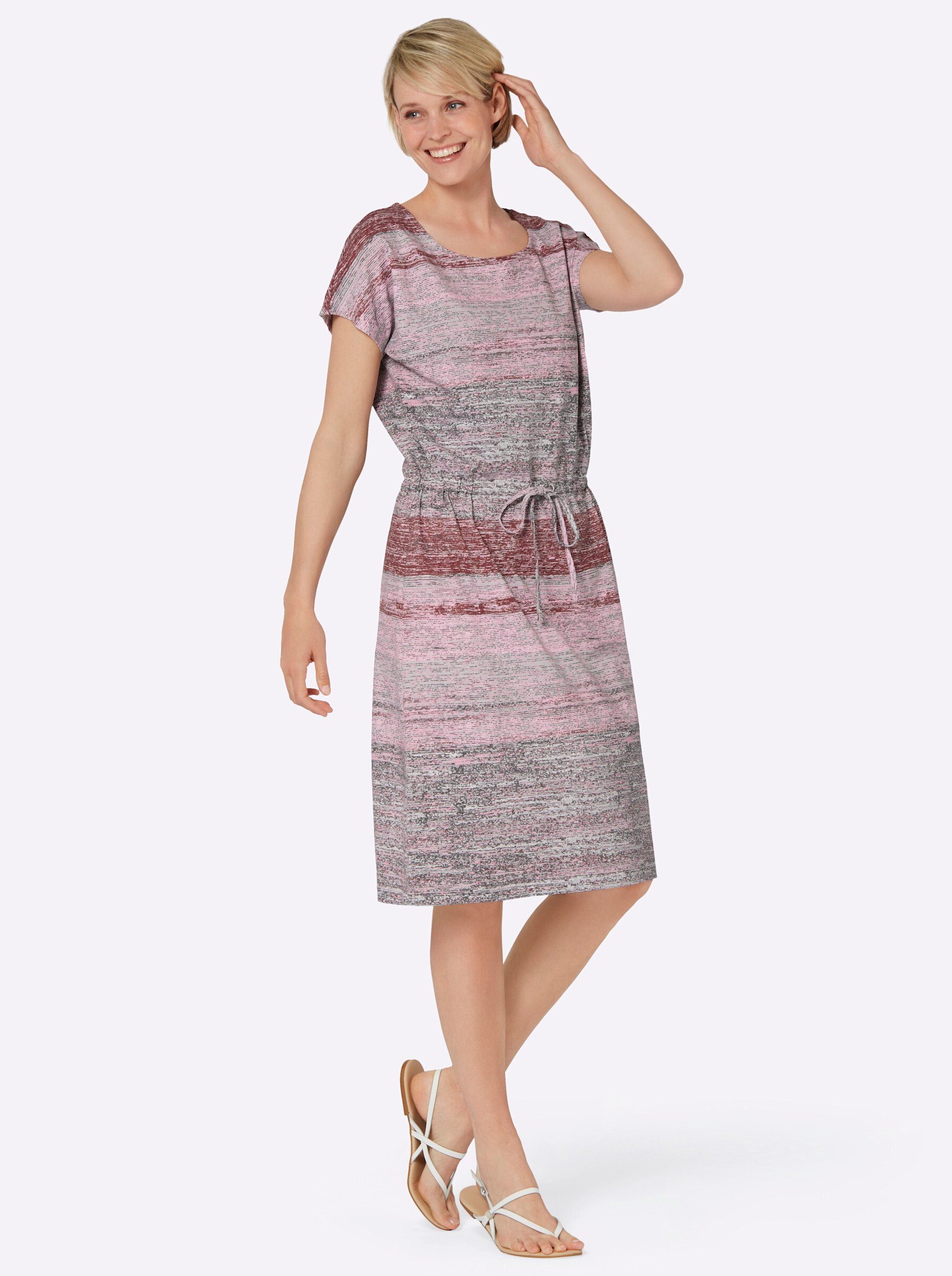 Jerseykleid Druckkleid