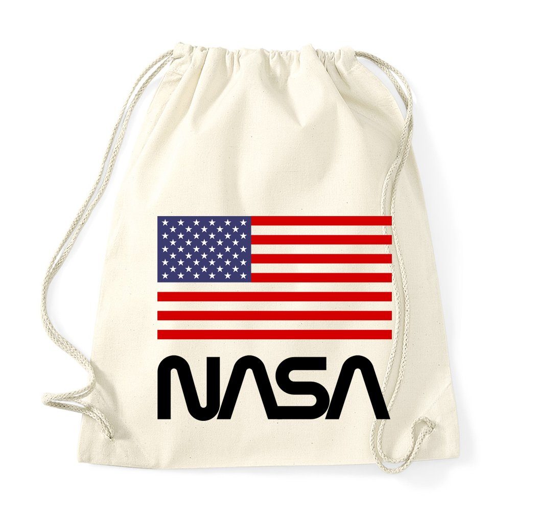 Youth Designz Turnbeutel »NASA USA Baumwoll Tasche