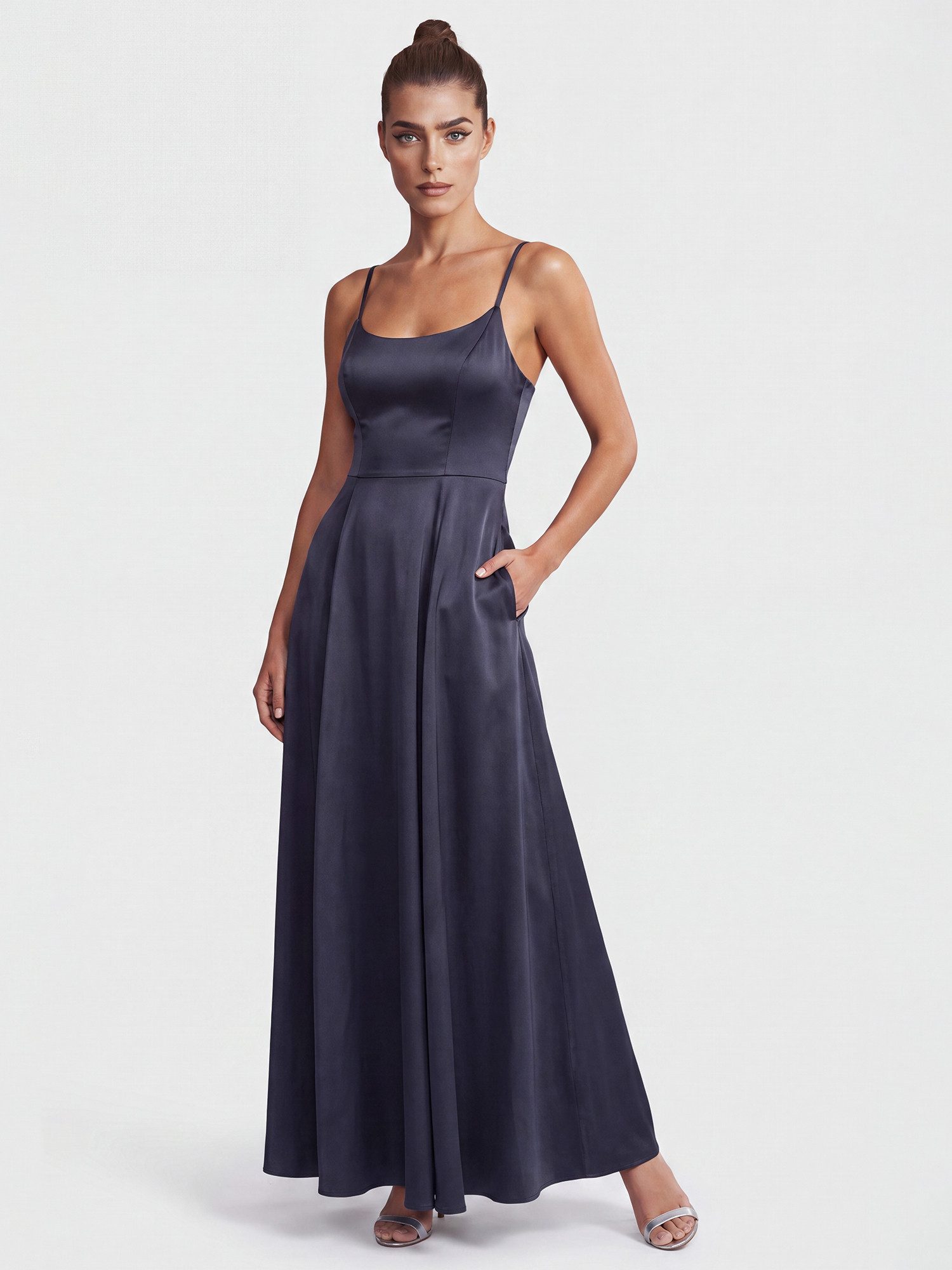 Apart Abendkleid mit Schnürung