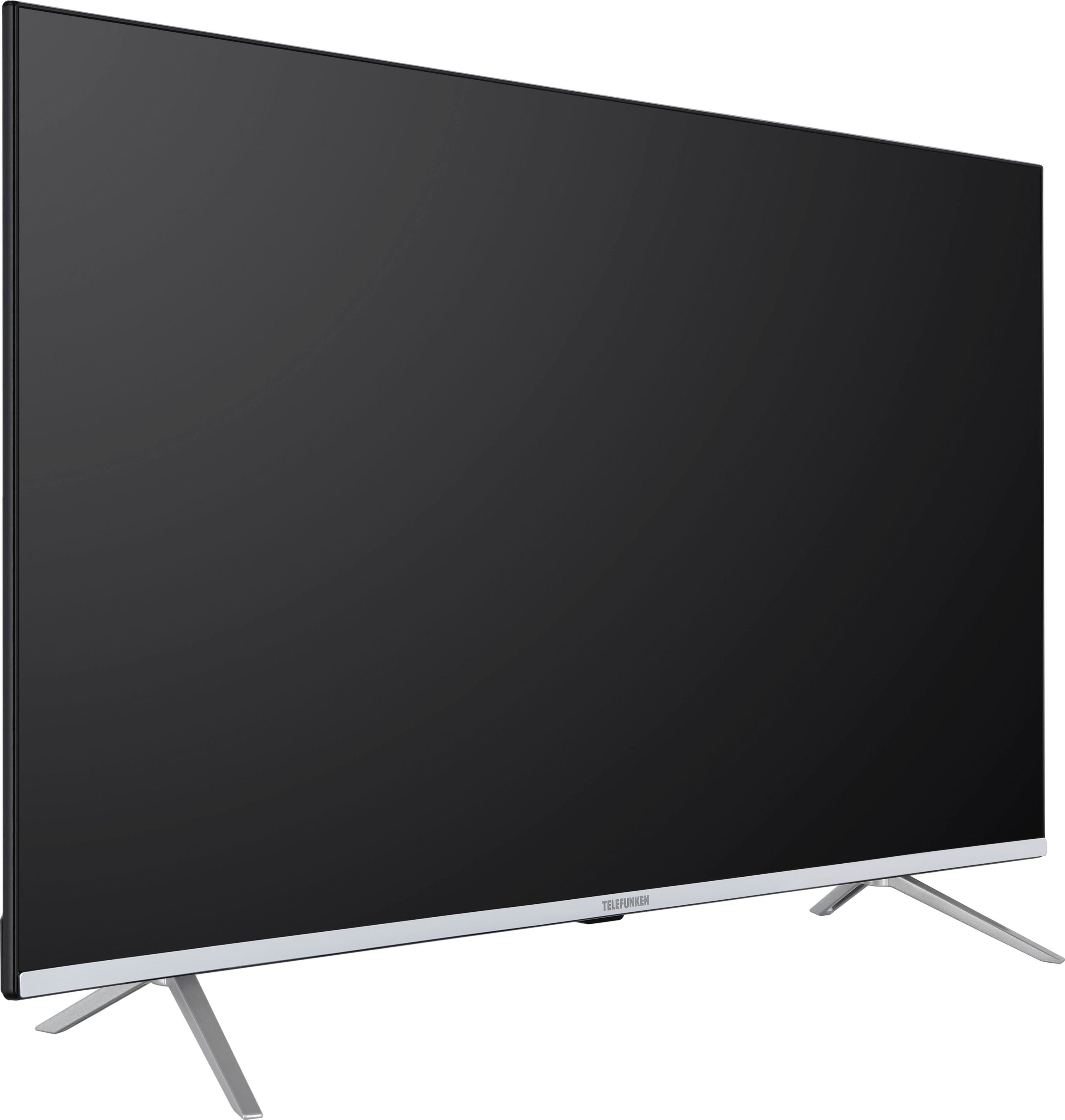 Zoll, Ultra Smart-TV) Telefunken LED-Fernseher HD, 4K D55V850M5CWH cm/55 (138