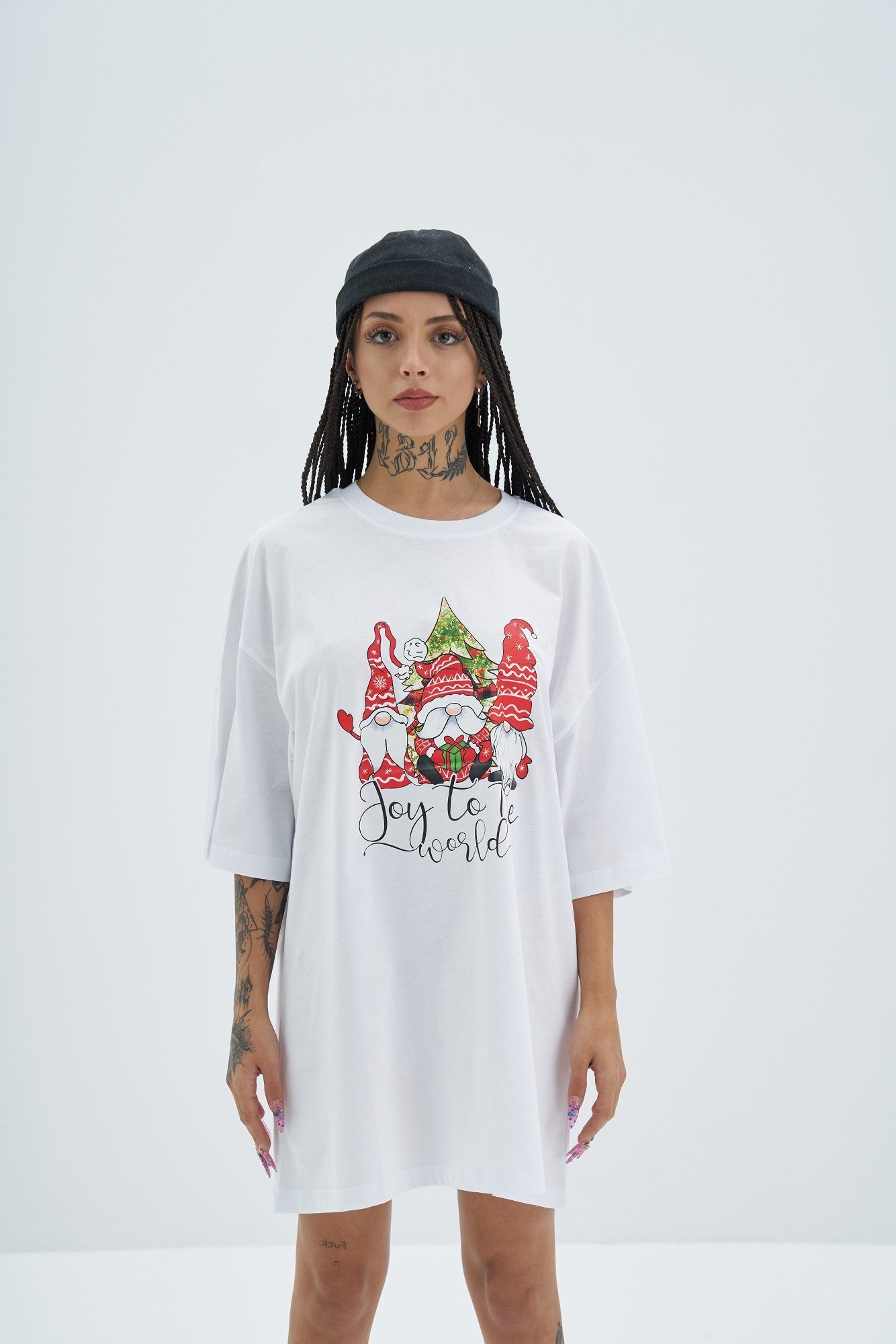 OSSY HOMER T-Shirt Ossy Homer 100% Baumwolle Weihnachten T-Shirt Merry Christmas Unisex