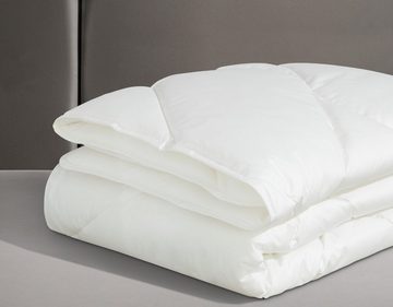 Kunstfaserbettdecke, f.a.n. Antibac mit antibakterieller Wirkung, f.a.n. Schlafkomfort, Füllung: Polyester, Bezug: Baumwolle, passend zur Bettdecke GRATIS dazu 1 Kopfkissen 40x80 cm!