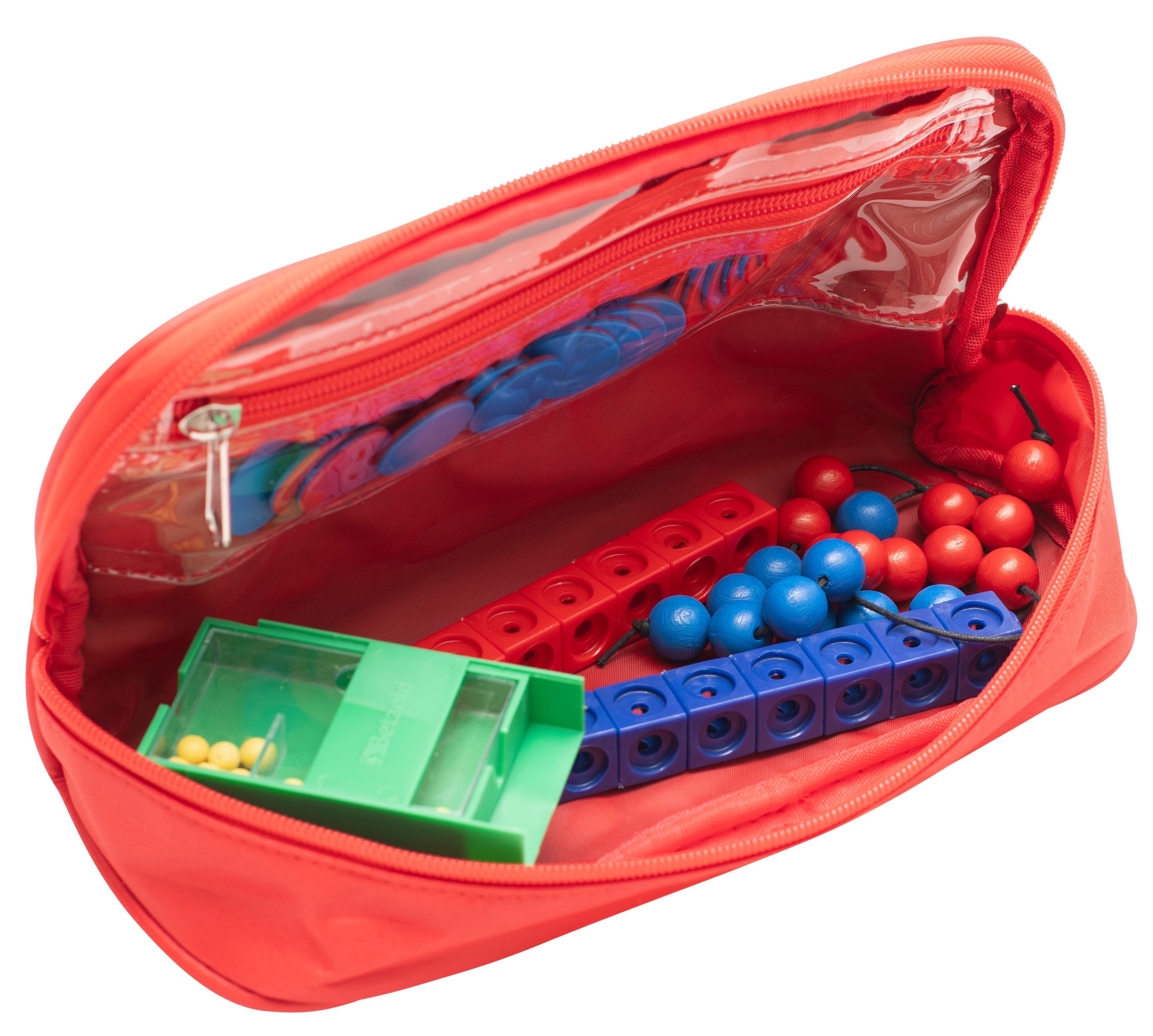 Betzold Lernspielzeug Schüler-Rechen-Set im Mäppchen – Mathematik Lernset Kinder