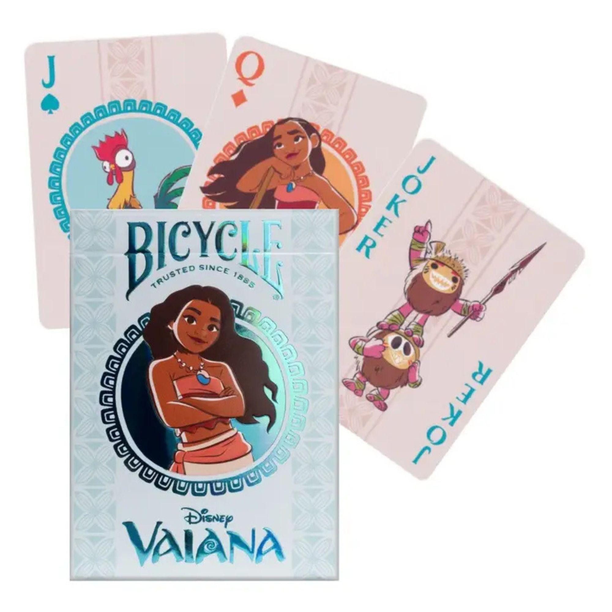 BICYCLE Spiel Vaiana Spielkarten - Disney