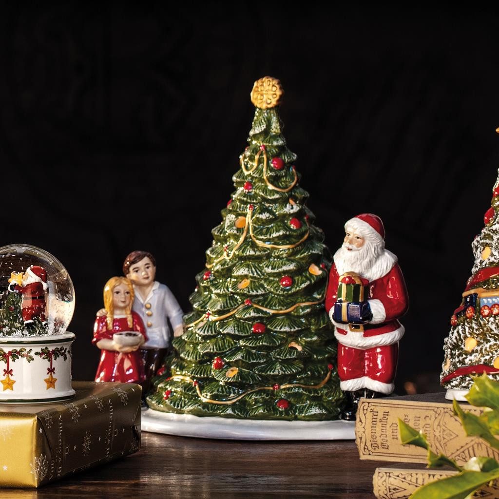 Villeroy & Boch Dekoobjekt Christmas Toys Dekofigur Santa am Baum (1 St)