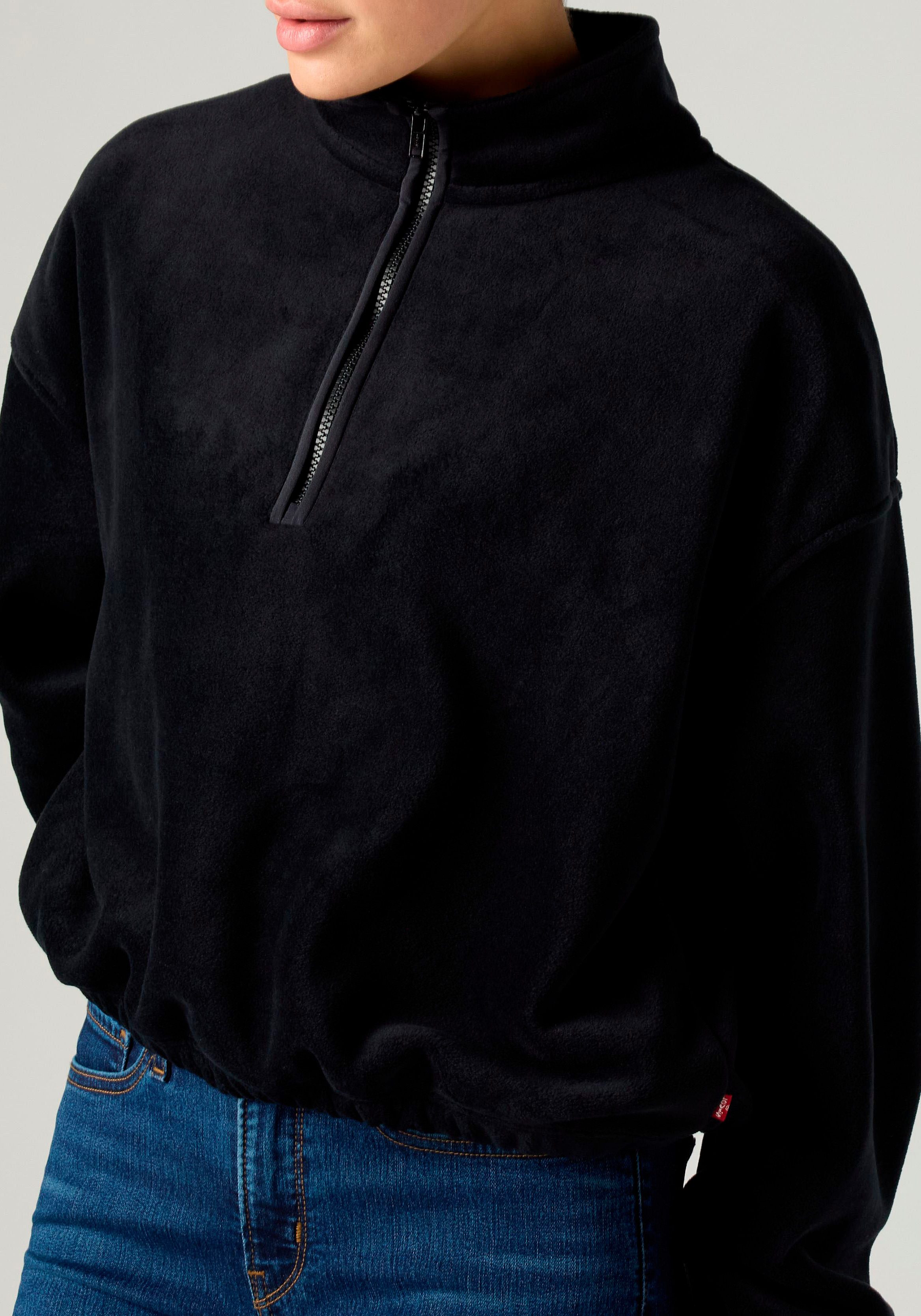 Levi's® Fleecepullover LSE_DELTA 1/4 ZIP Pflegeleichte Fleece- Qualität – Bild 4 von 5