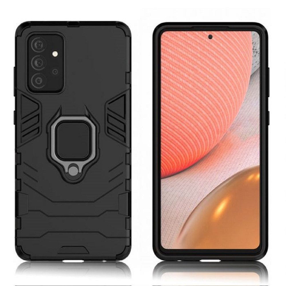 Wisam Smartphone-Hülle Wisam® Schutzhülle für Samsung Galaxy A72 6,7" Panzer Armor Case 17,02 cm (6,7 Zoll)