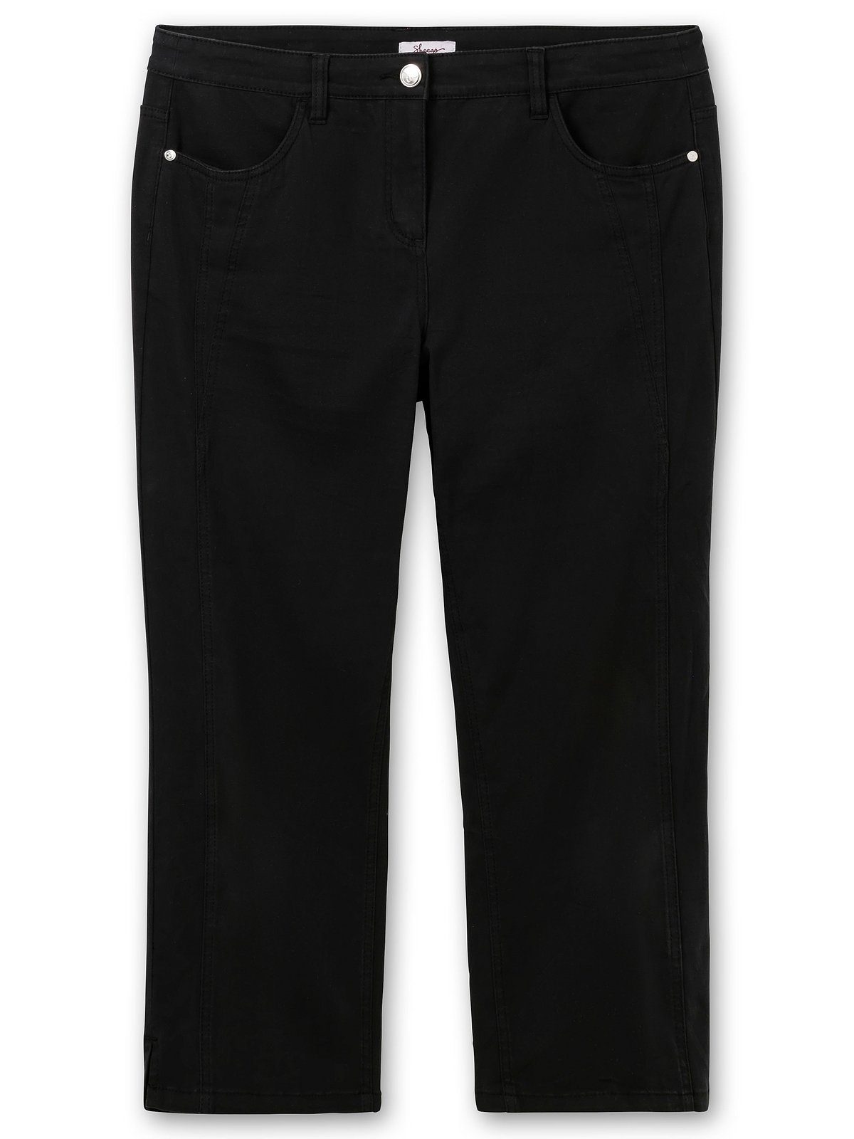 Sheego Stretch-Hose Große Größen in knöchelfreier Länge