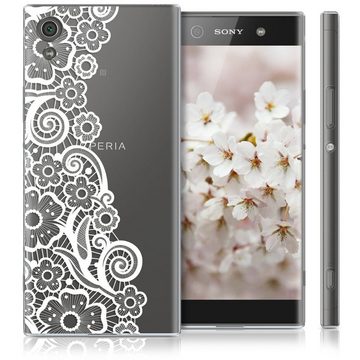 kwmobile Handyhülle Case für Sony Xperia XA1, Hülle Silikon transparent - Silikonhülle