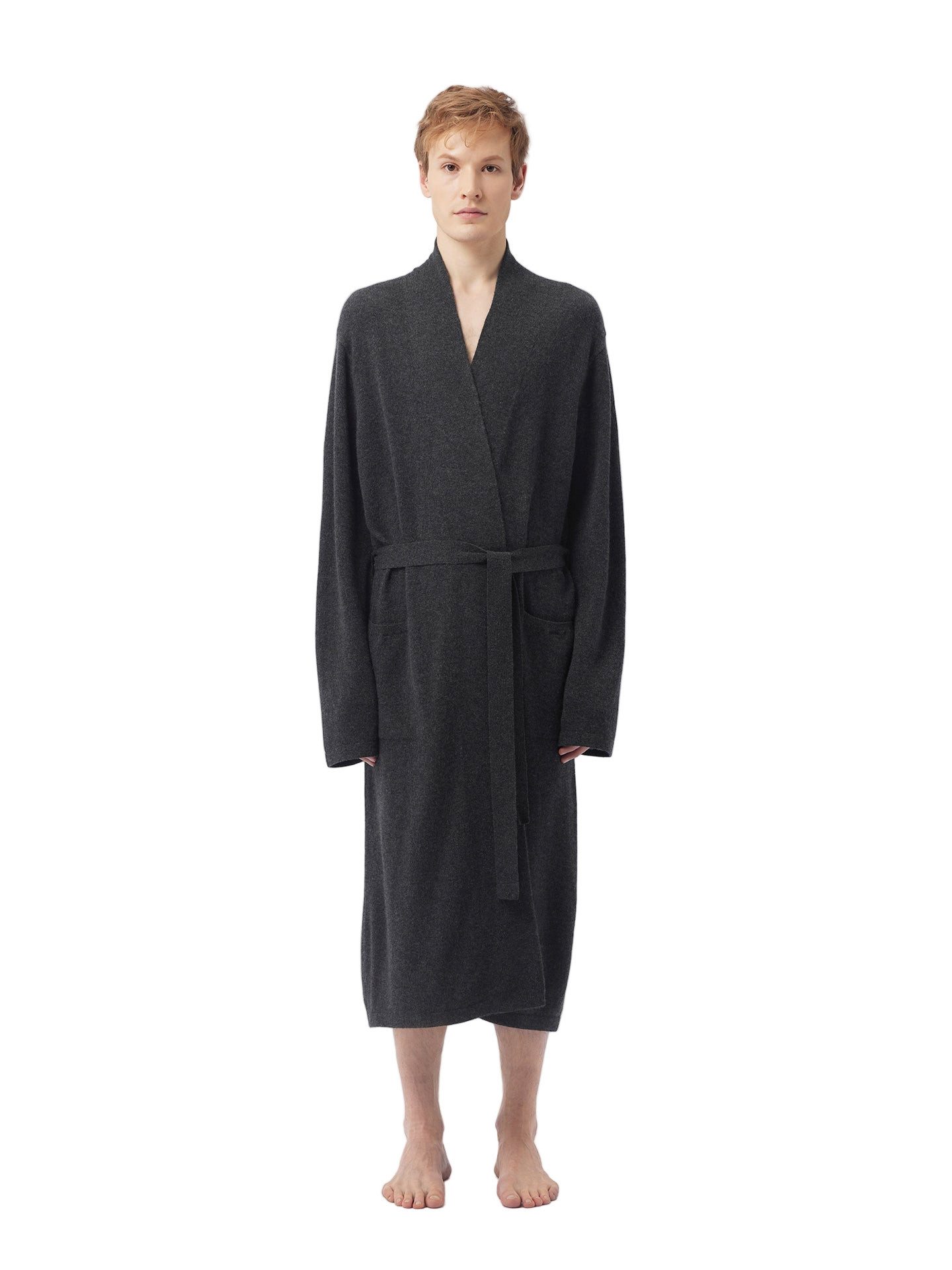 GOBI Cashmere Badeanzug Herren-Morgenmantel aus Kaschmir günstig online kaufen