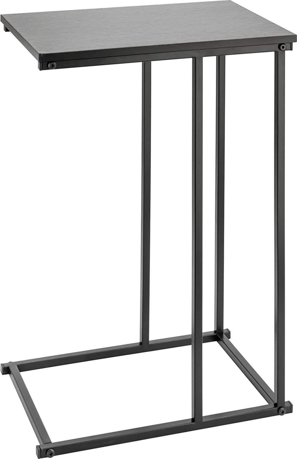 hoch schwarz Metall Beistelltisch (1-St) cm 40x26x58 Beistelltisch Meinposten Butler