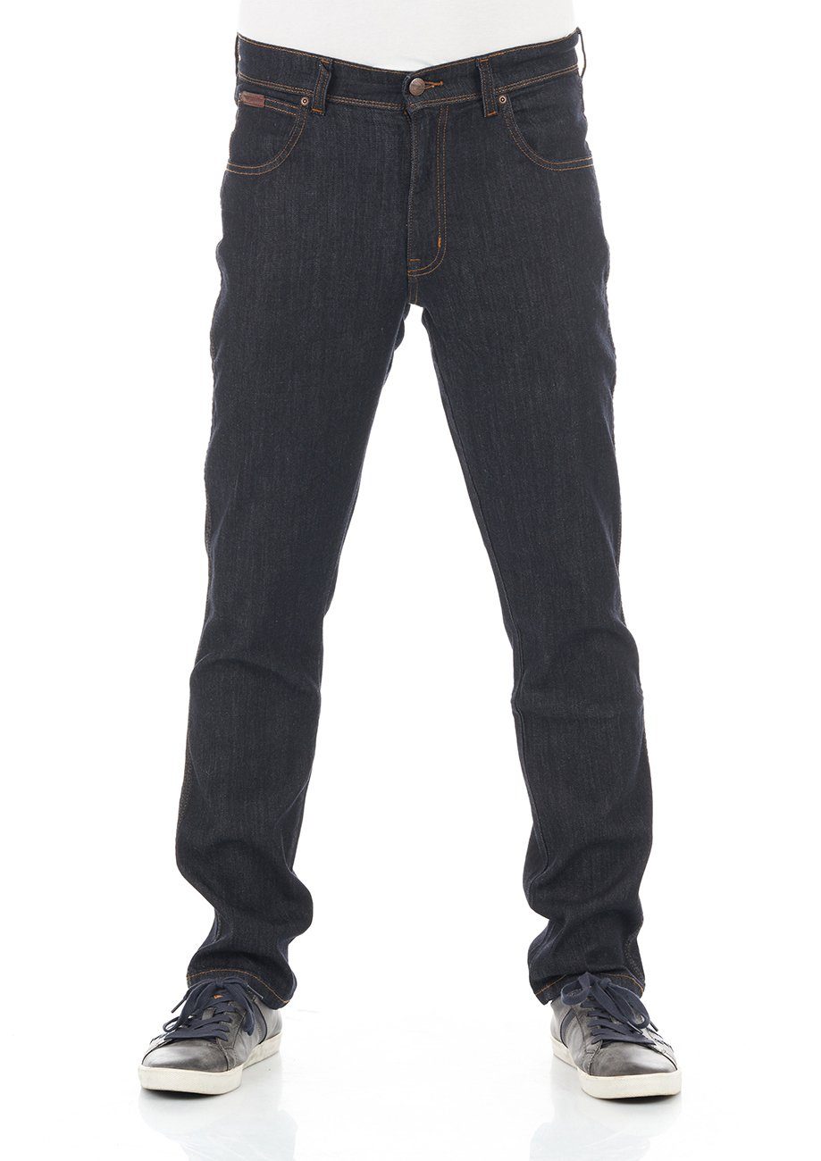 Wrangler Slim-fit-Jeans TEXAS SLIM DARK RINSE mit Stretch Dark Rinse (90A)