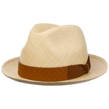 Borsalino Sonnenhut (1-St) Strohhut mit Lederband, Made in Ecuador