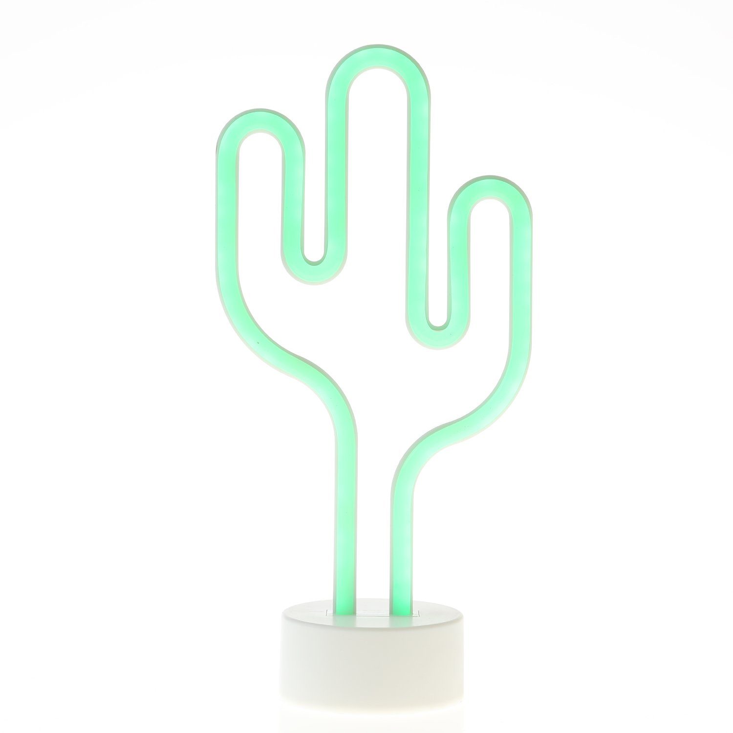 SATISFIRE LED Dekolicht LED Neonlicht Kaktus grün Neonschild Leuchtfigur Ba günstig online kaufen