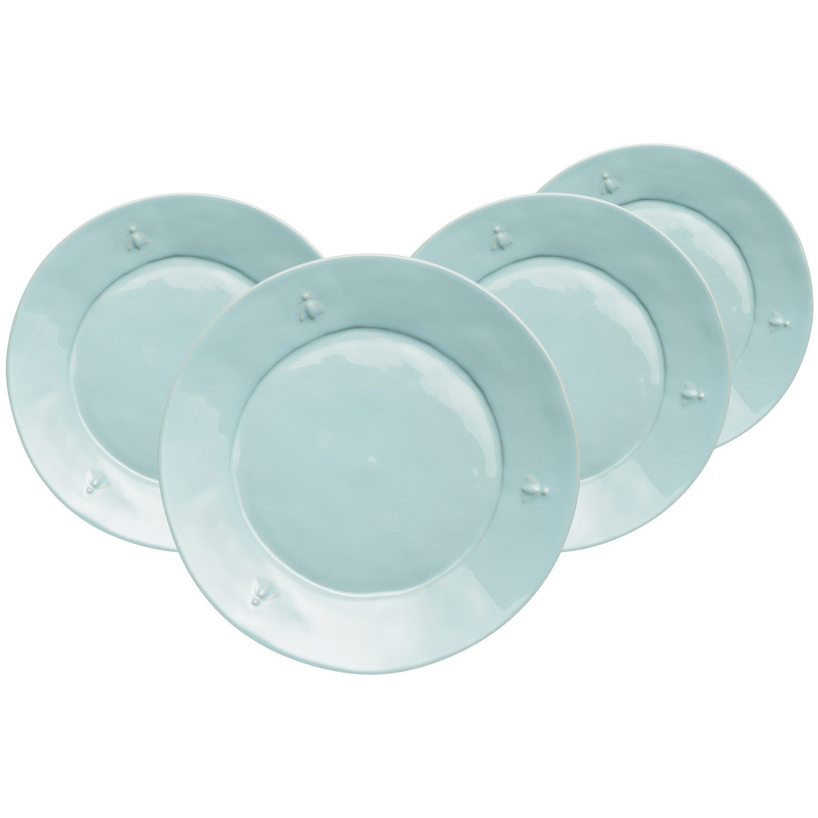 La Rochere Speiseteller Biene Speiseteller ø 27 cm 4er Set, (4 St)