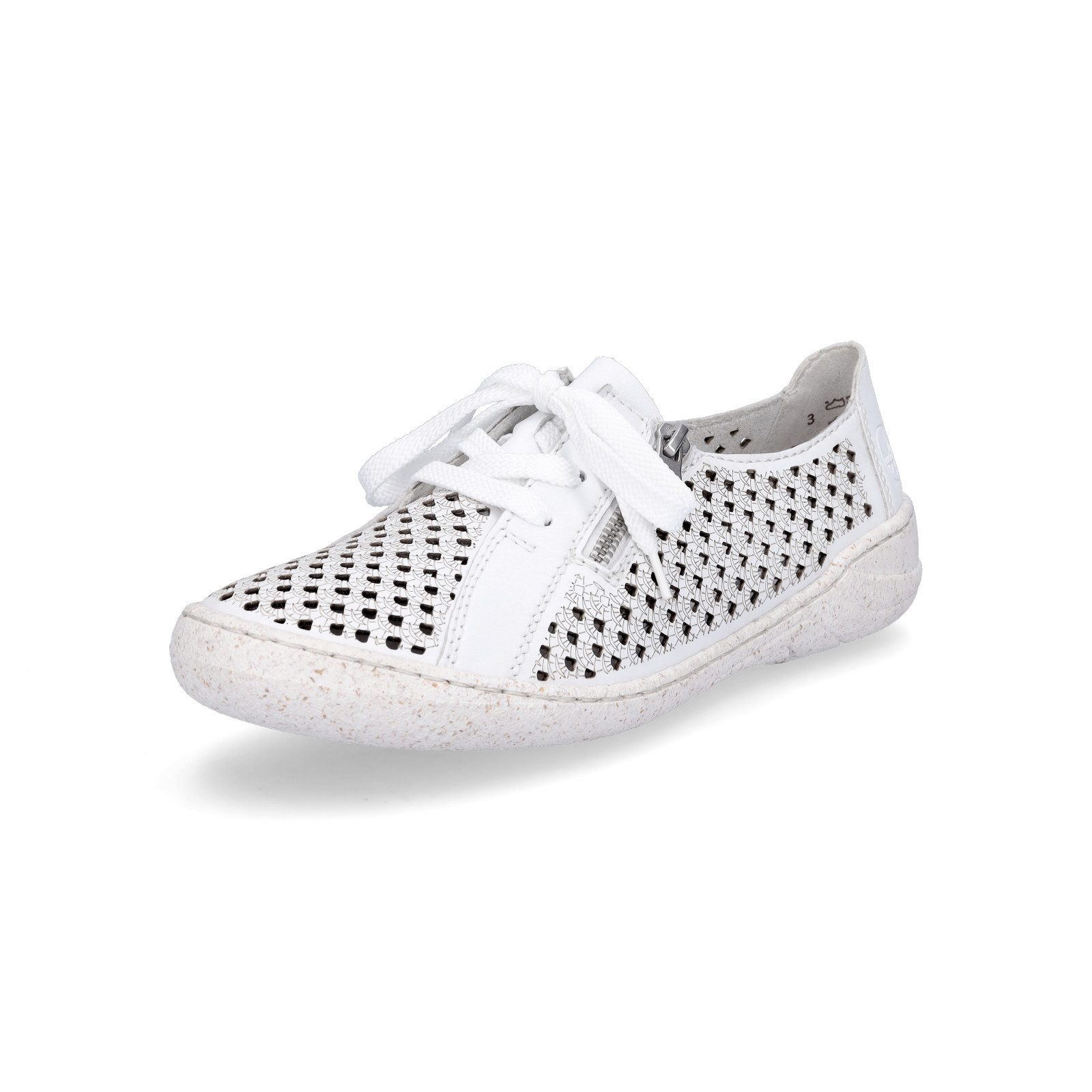 Rieker Rieker Damen Schnürschuh weiß Schnürschuh günstig online kaufen