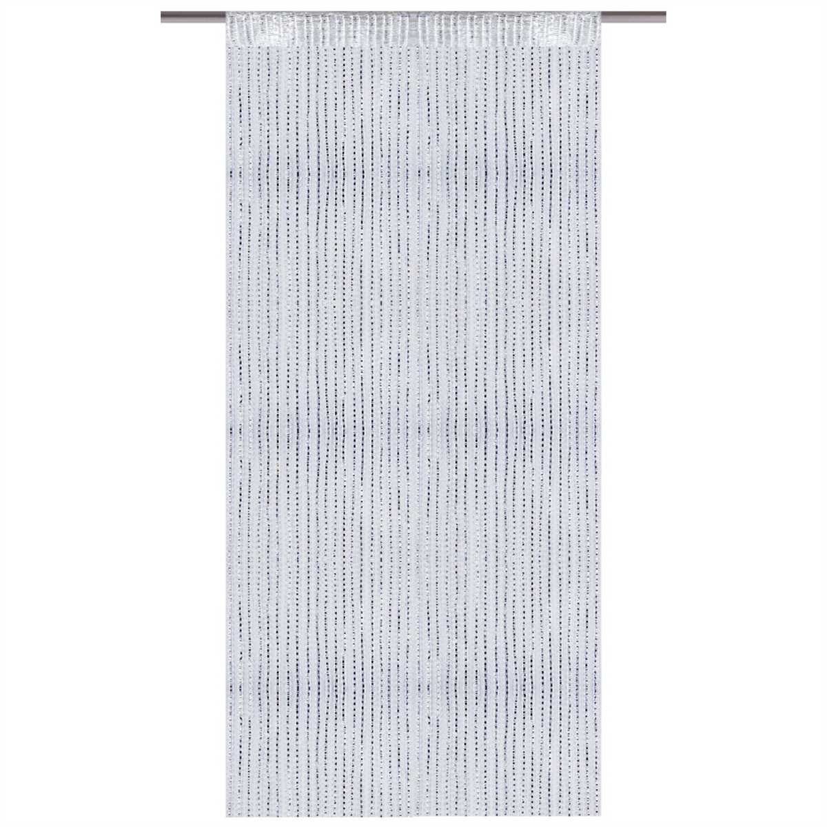 Bestlivings Fadenvorhand Fadengardine Vorhang Gardine Türkis 90 cm x 200 cm günstig online kaufen