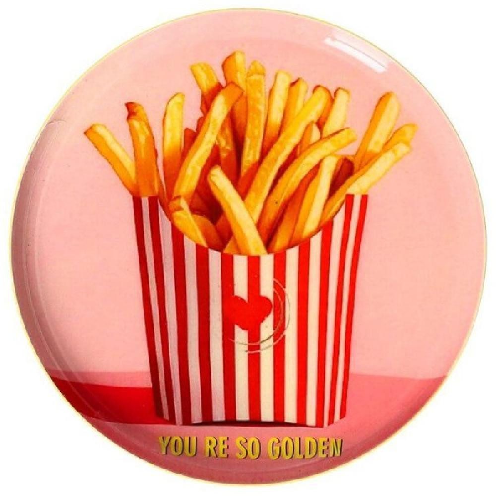 Giftcompany Tablett Dekotablett Love Trays, You´re so golden (12,7cm)
