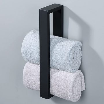 KIKI Handtuchregal Handtuchhalter,EdelstahlHandtuchhalter für Badezimmer mit rutschfestem
