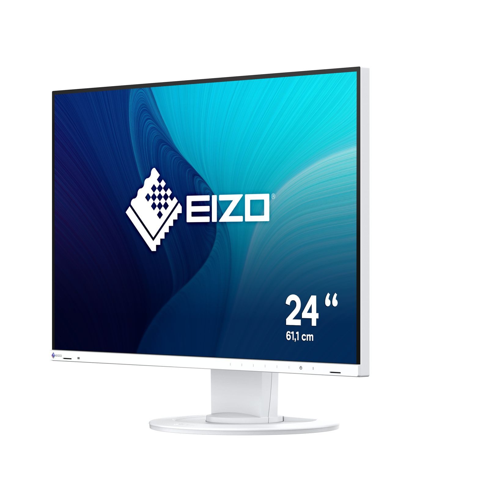 Eizo FlexScan EV2410R, 61,2 cm (24.1), 1920 x 1200 Pixel, WUXGA, LCD, 5 ms TFT-Monitor (1920 x 1200 px, WUXGA, 5 ms Reaktionszeit, 60 Hz, IPS, Lautsprecher, HDCP, Kopfhörerbuchse, Pivot, Höhenverstellbar)