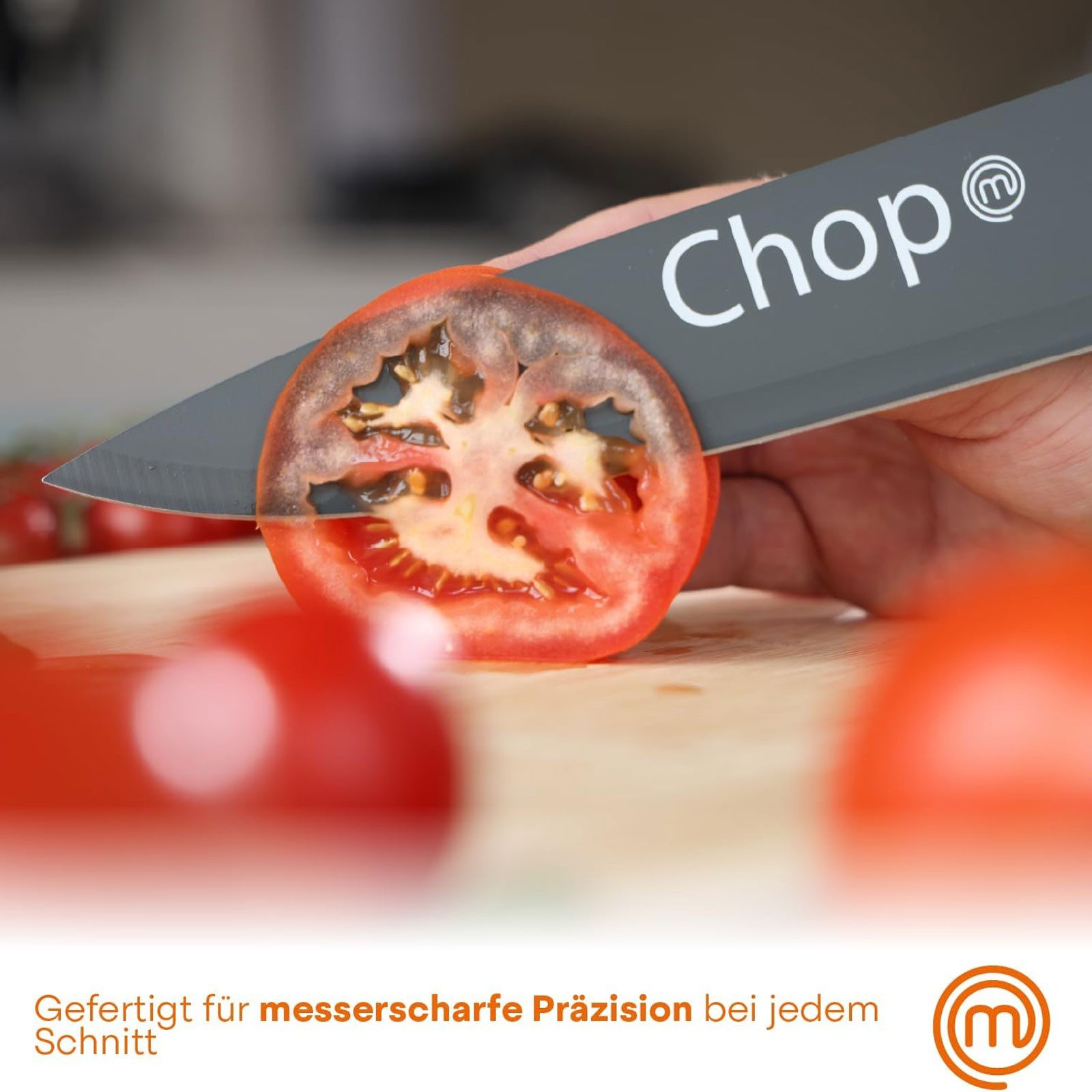 Masterchef Messer-Set Küchenmesser-Set 5-teilig, 5 teiliges Set Antihaftbeschichtung