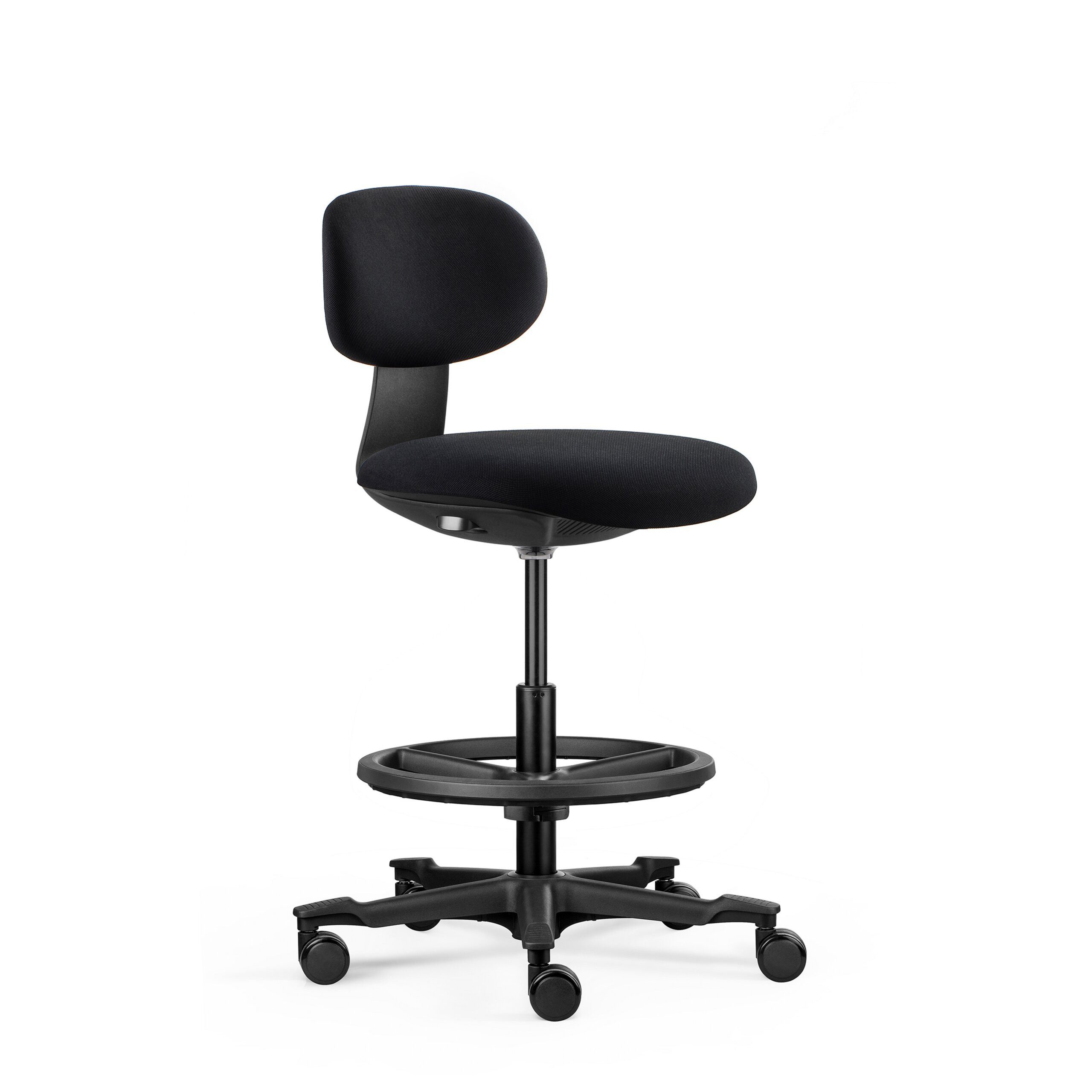 hjh OFFICE Drehstuhl Arbeitsstuhl Work Mf2 Stoff ohne Armlehnen (1 St), Bürostuhl Drehstuhl