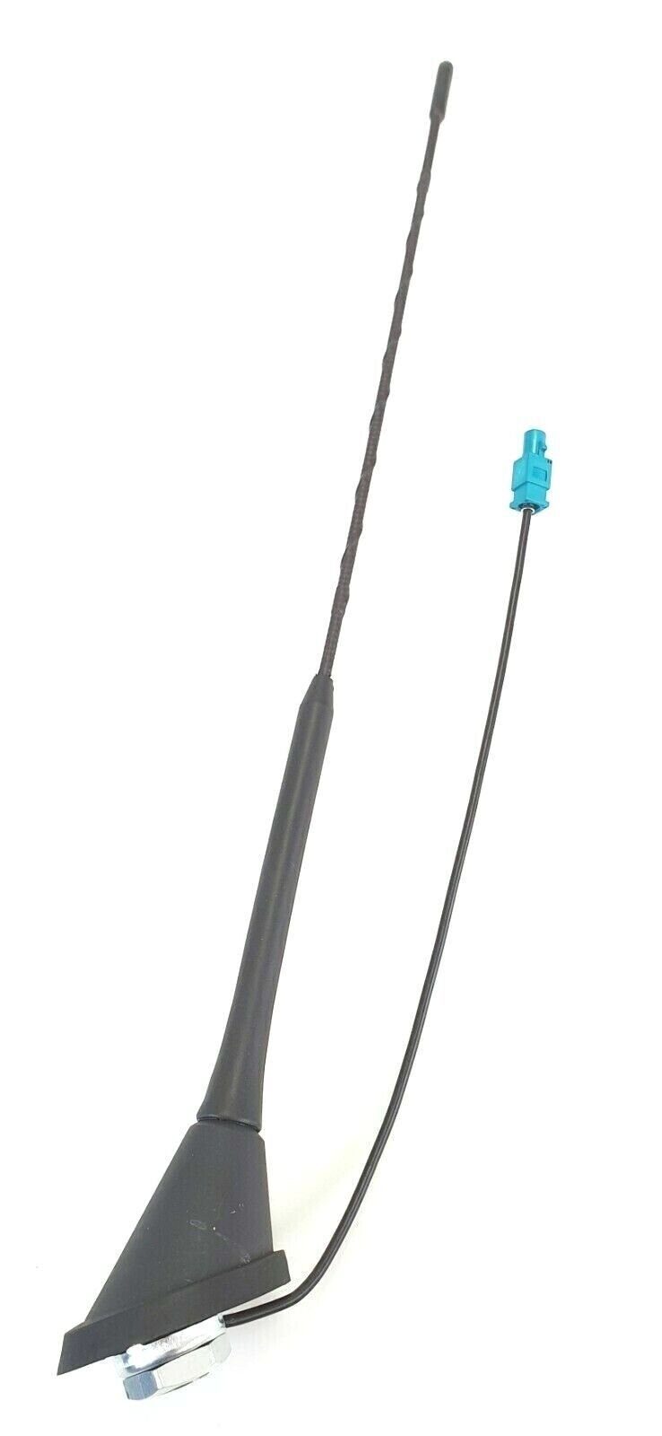 Kummert Business Antennenfuss Verstärker Fakra (grün) Antennenstab 24cm für VW Skoda Autoradio-Ersatzantennenstab