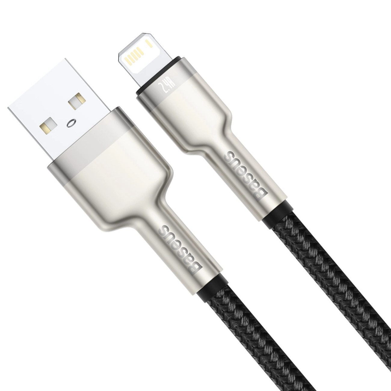 Baseus Cafule Series USB-Kabel, USB-A, Lightning (100 cm), USB-A/Lightning Kabel 1m, 2,4A, schnelles Laden & Datentransfer