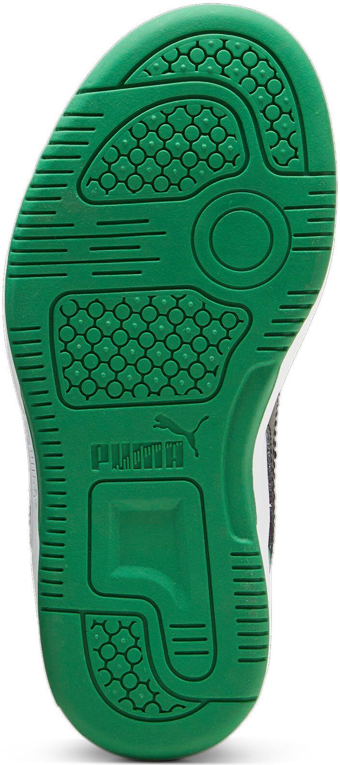 PUMA REBOUND V6 LO Sneaker Green White-PUMA Black-Archive PS PUMA