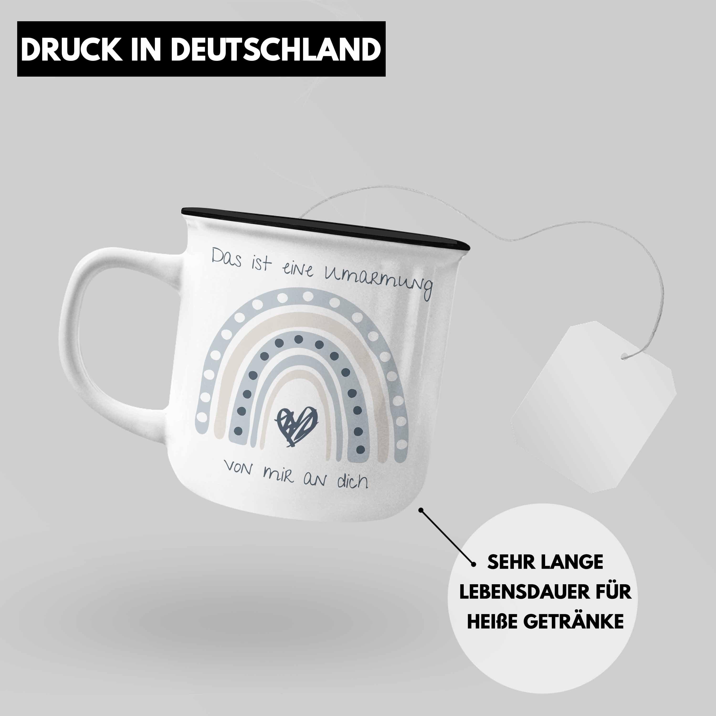 - Beste Becher An Geburtstag Freundinnen Schwarz Spruch Tasse - Von Umarmung Lustig Emaille Thermotasse Mir Freundin Trendation Trendation Freundinnen Beste Dich Geschenk