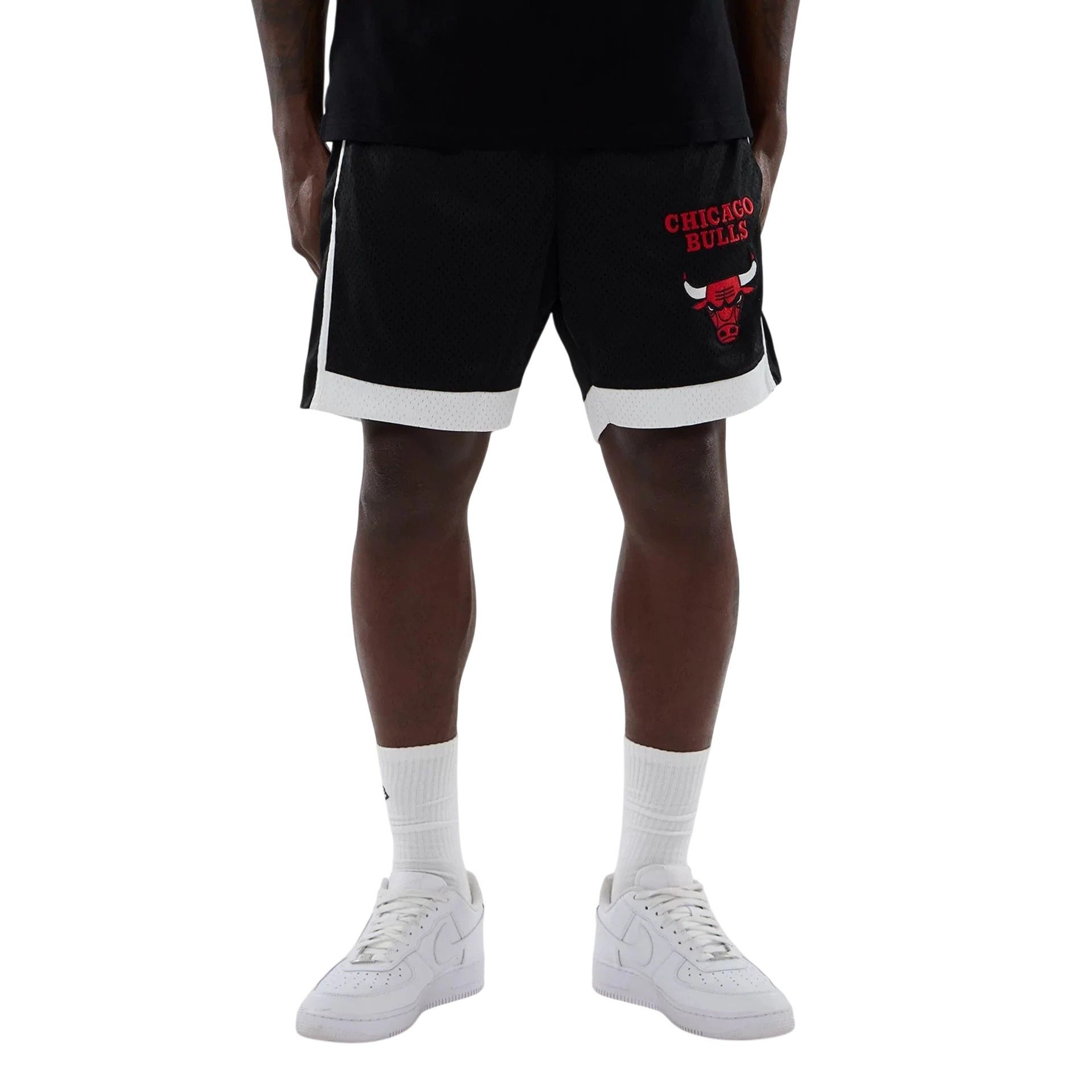 New Era Shorts Short New Era NBA Chicago Bulls Aus Mesh Material hergestellt