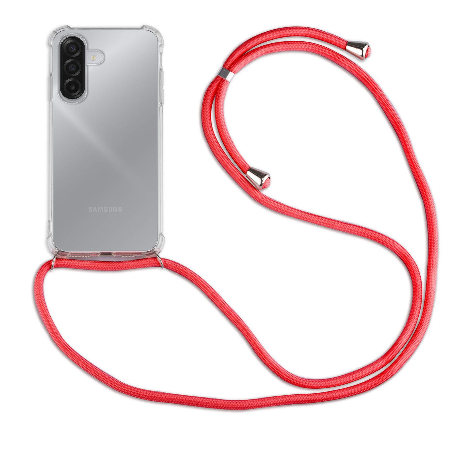 betterfon Handykette für Samsung Galaxy A17 Handyhülle mit Band & Kordel, Premium-Panzerung, stoßfest, kratzresistent & passgenau