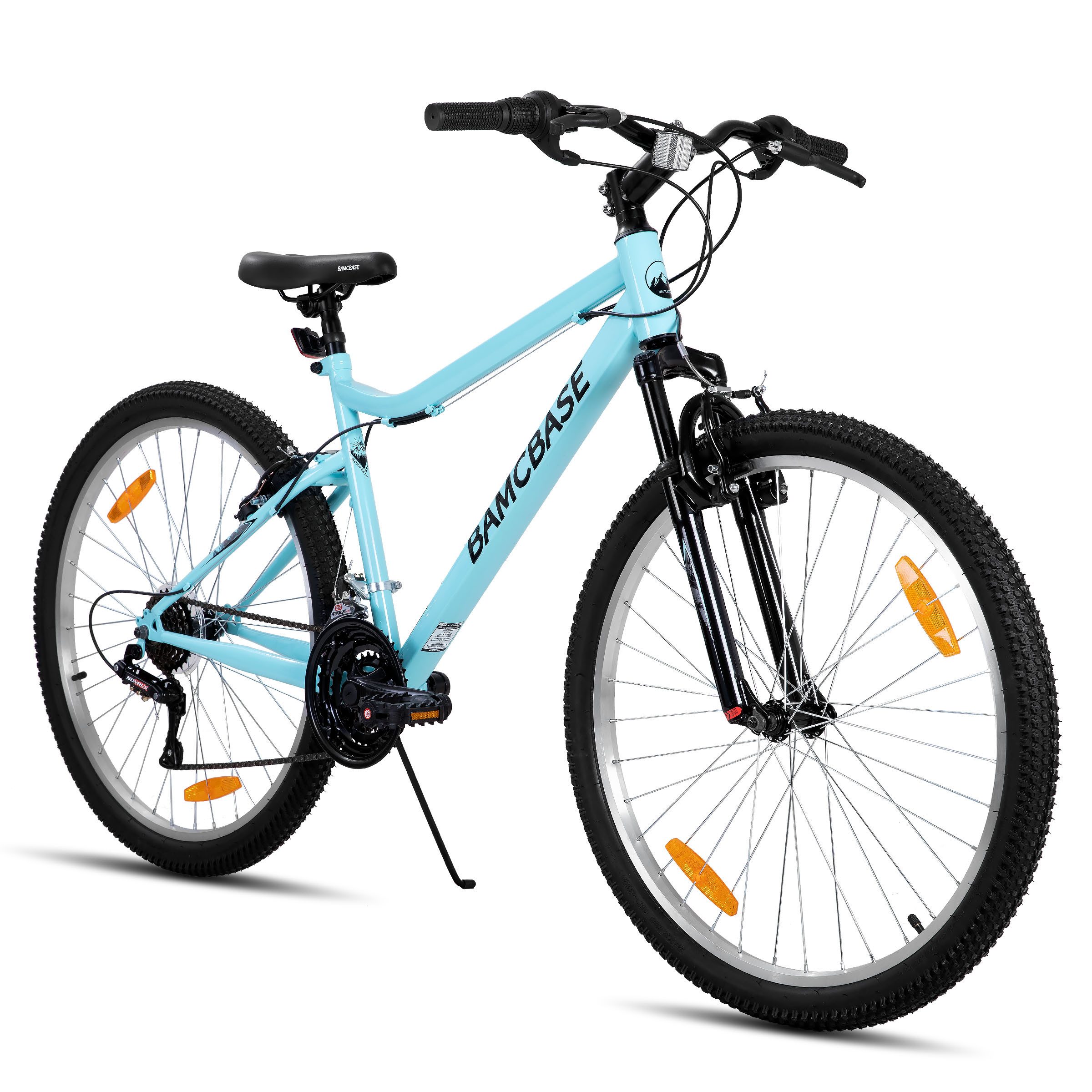 HILAND Mountainbike 26 Zoll Damen bike, robust und langlebig, Studenten-Pendlerrad, Mit 18-Gang, Doppel-V-Bremsen, Schutzblechen, für Frauen konzipiert