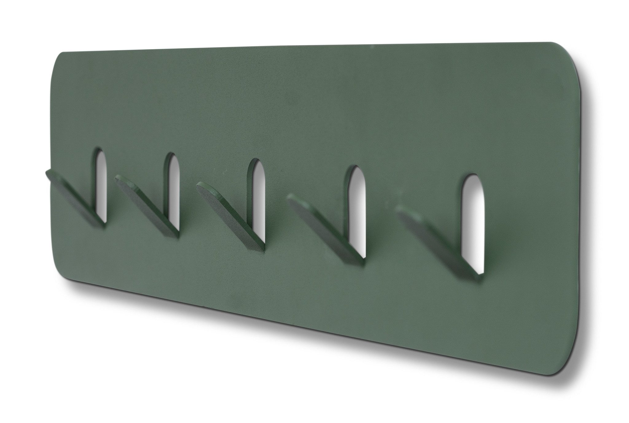freiraum Garderobenleiste Tilly, in grün, Metall - 50x10x3cm (BxHxT)