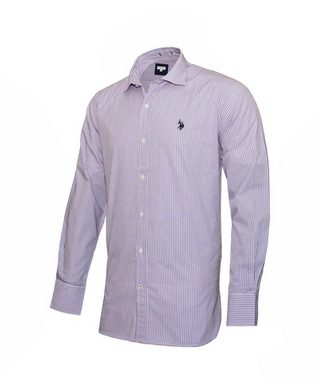 U.S. Polo Assn Langarmhemd Hemd Popline Langarmhemd Button Down Shirt (1-tlg)