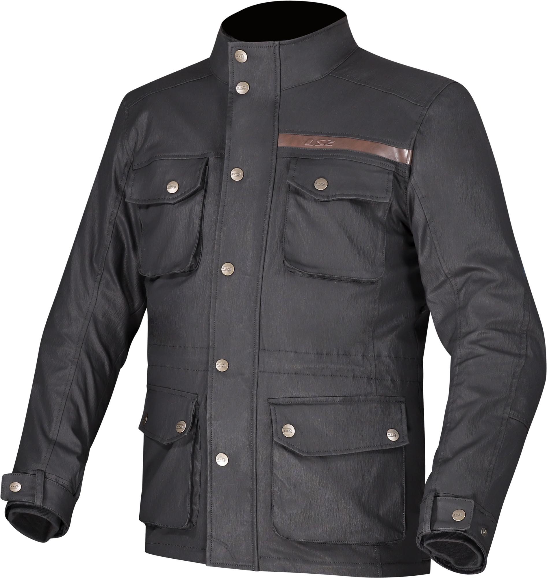 LS2 Motorradjacke Liberty wasserdichte Motorrad-Textiljacke Ellenbogenprotektoren enthalten,Schulterprotektoren enthalten,was