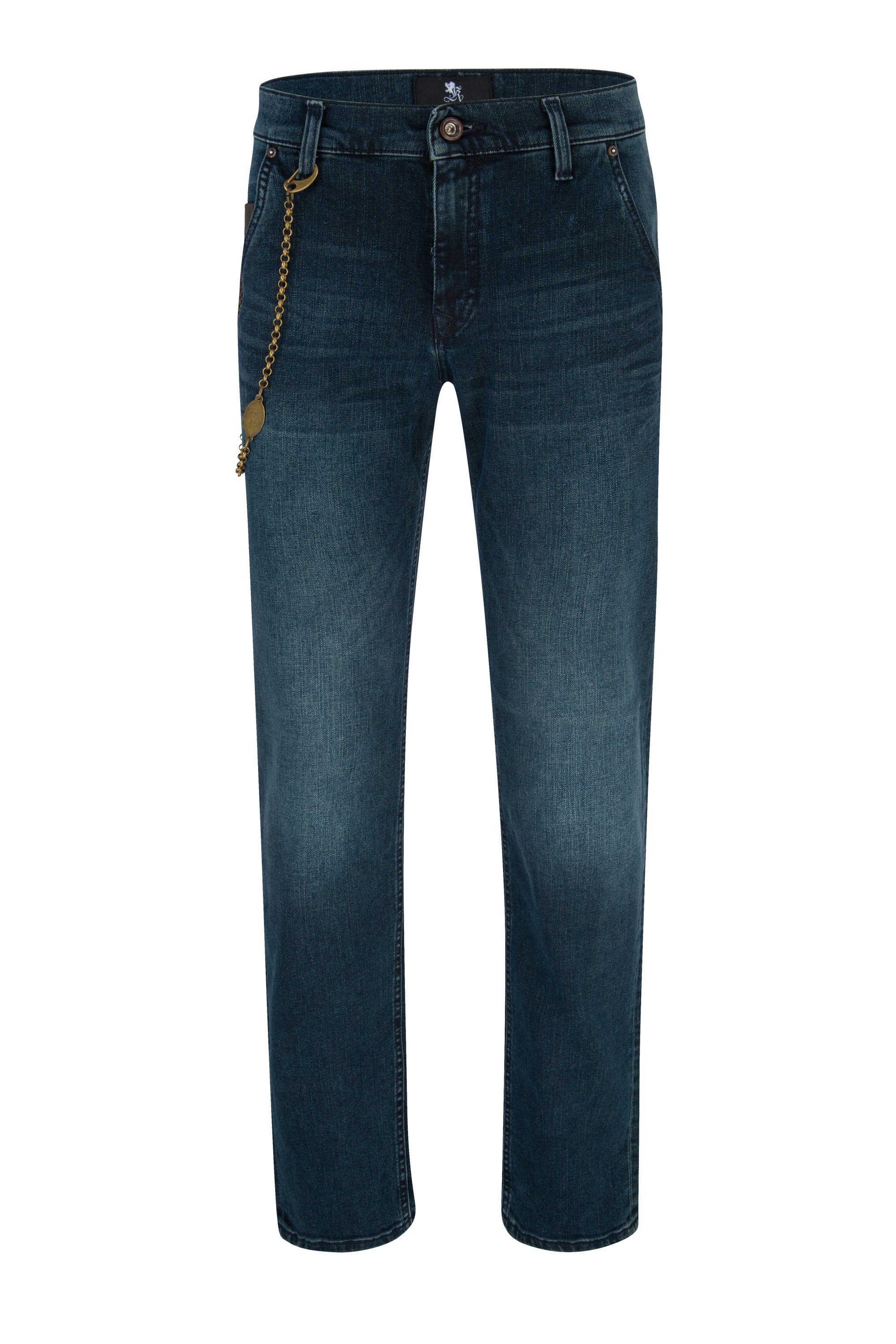 Otto Kern 5-Pocket-Jeans OTTO KERN STAN blue used buffies 67373 6208.6834 günstig online kaufen
