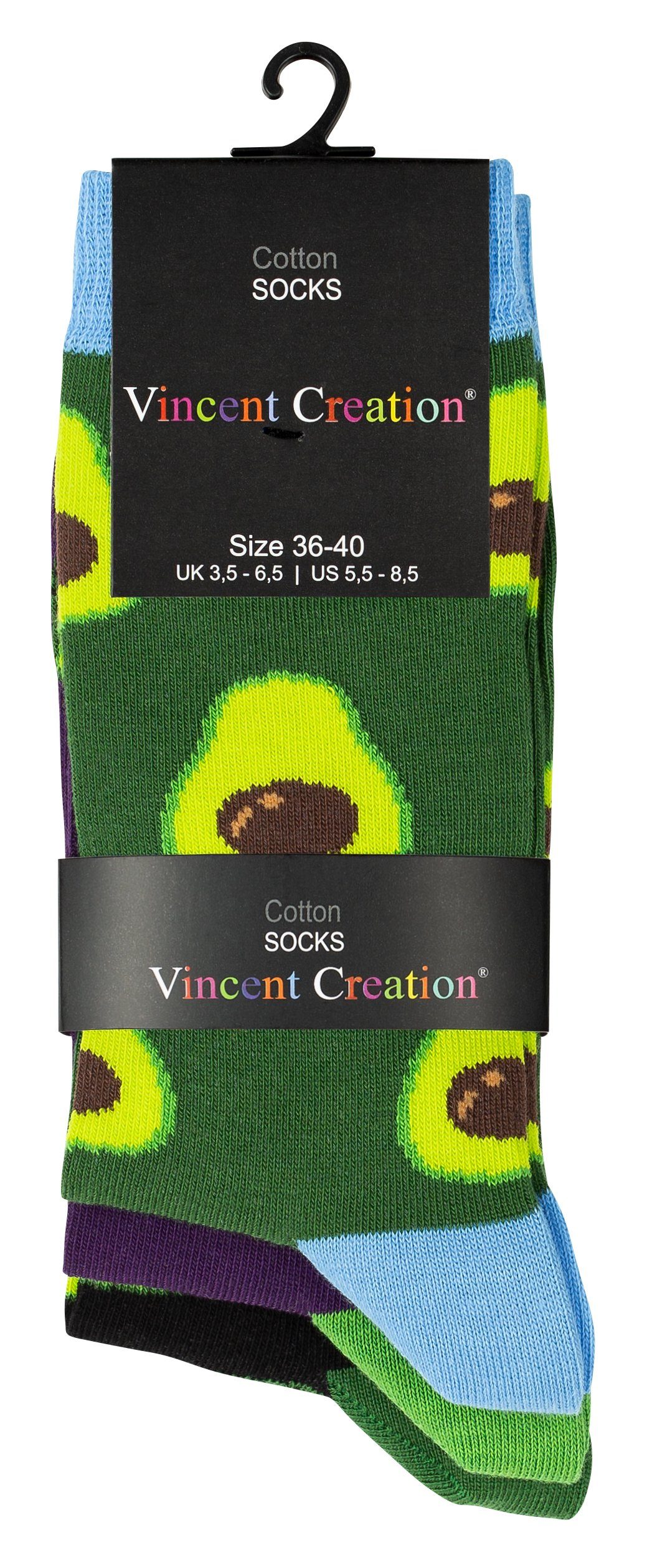 im Creation® Avocado (3-Paar) Socken Design Vincent