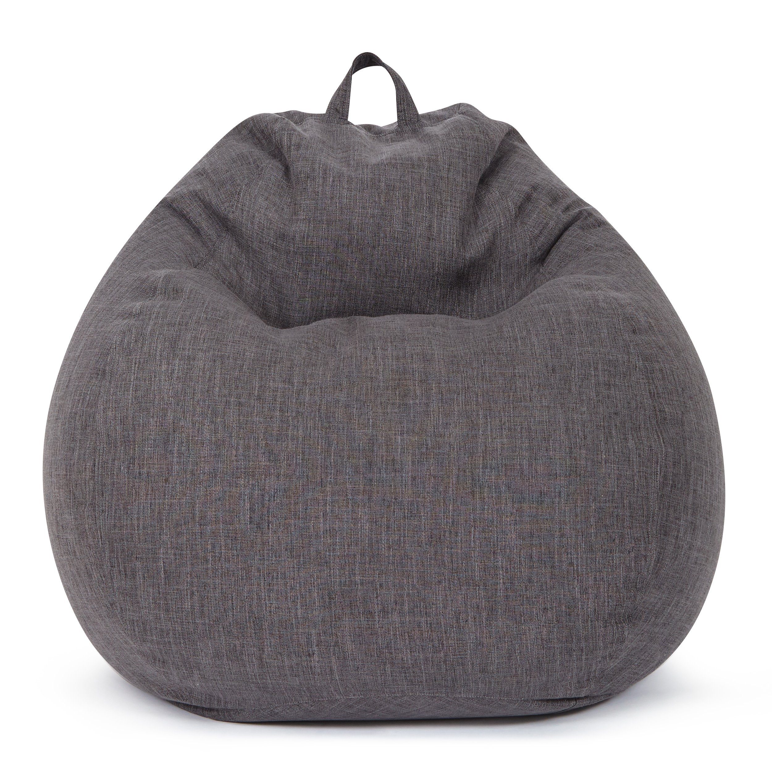 Green Bean Sitzsack Home Linen (Indoor Riesensitzsack mit EPS-Perlen Füllung -, Kuschelig Weich Waschbar), Sitzkissen Lounge Chair