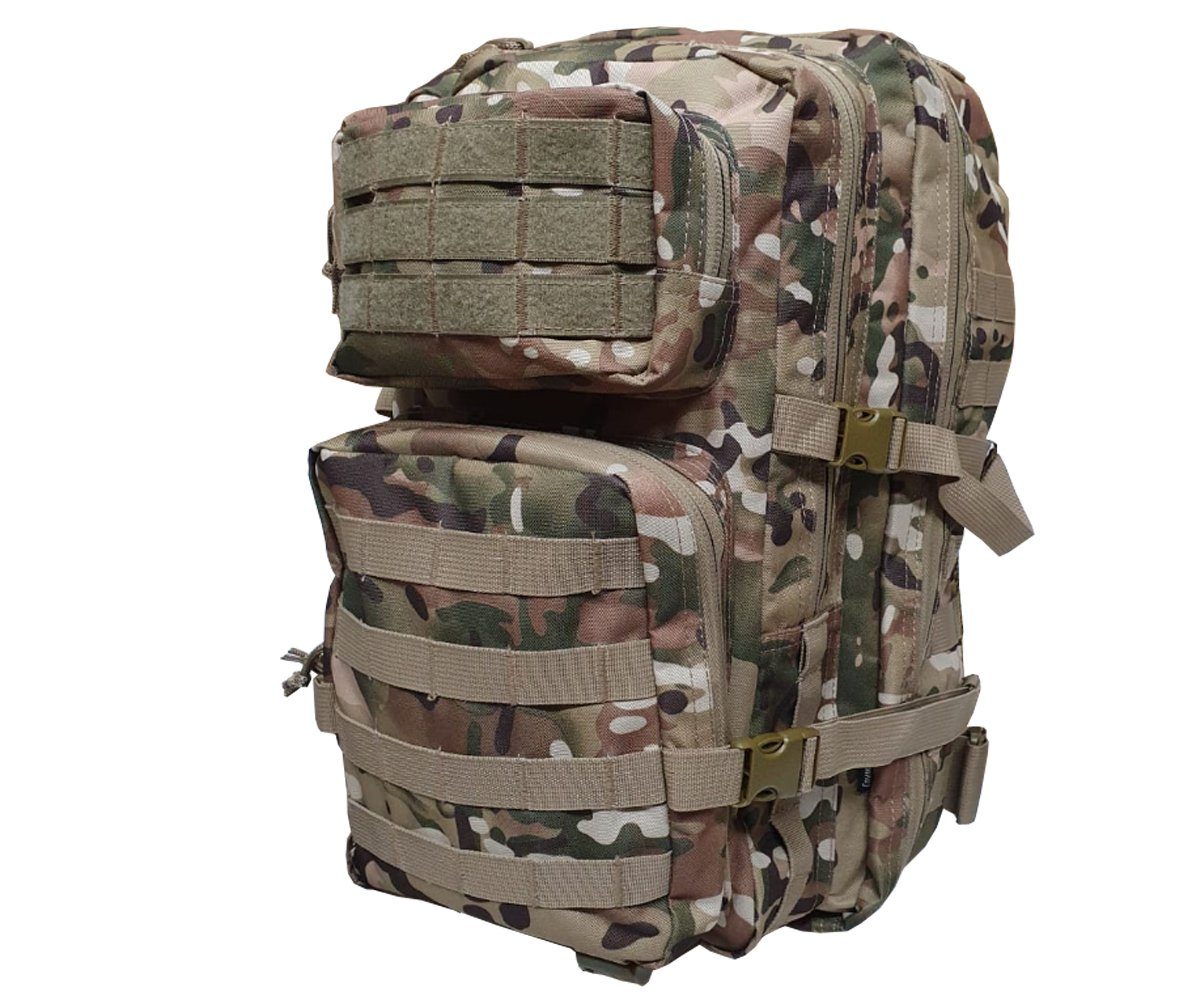 Rucksack US TacOp Camo Army Commando-Industries Assault Pack II