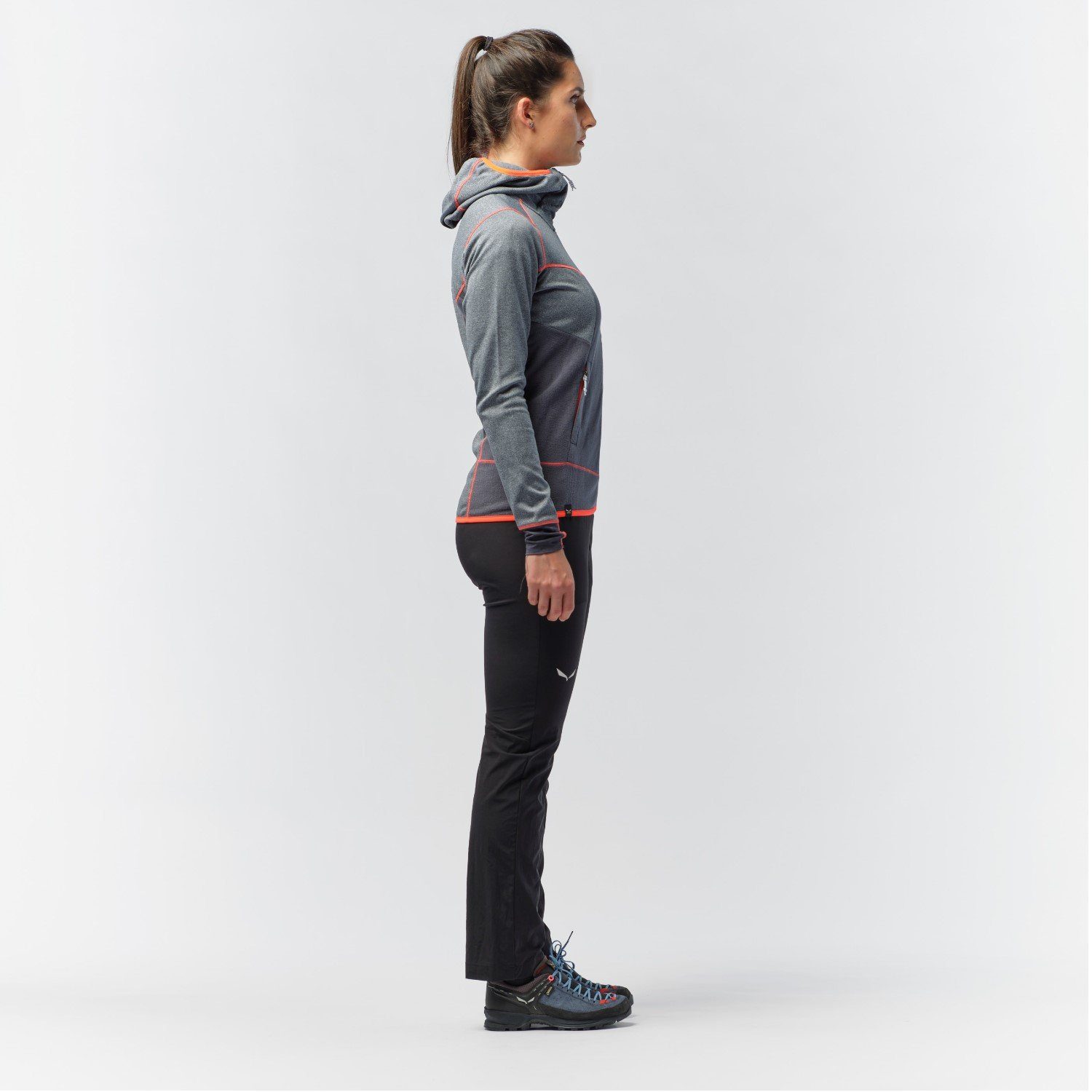 Salewa Strickfleecejacke Fleecejacke Puez Hybrid Polarlite