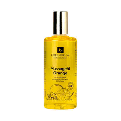 GREENDOOR Massageöl Massageöl Orange