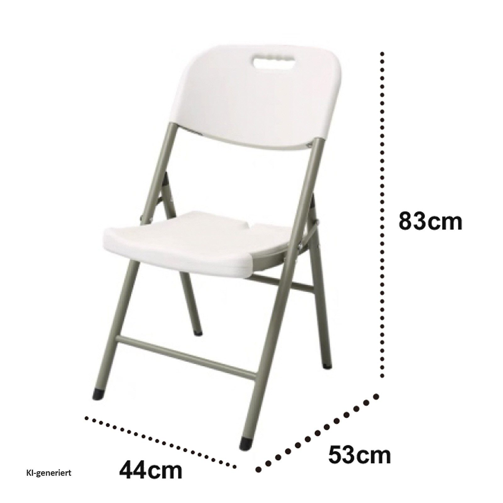 HTI-Living Klappstuhl Klappstühle 4er Set Fritz (Set, 4 St), Küchenstuhl Campingstuhl Bestuhlung Events – Bild 2 von 5