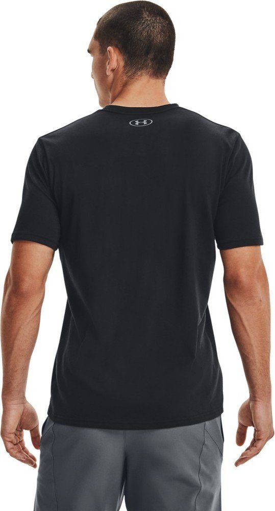 Wordmark UA Issue 001 Under Team Black Armour® T-Shirt Kurzarm-Oberteil